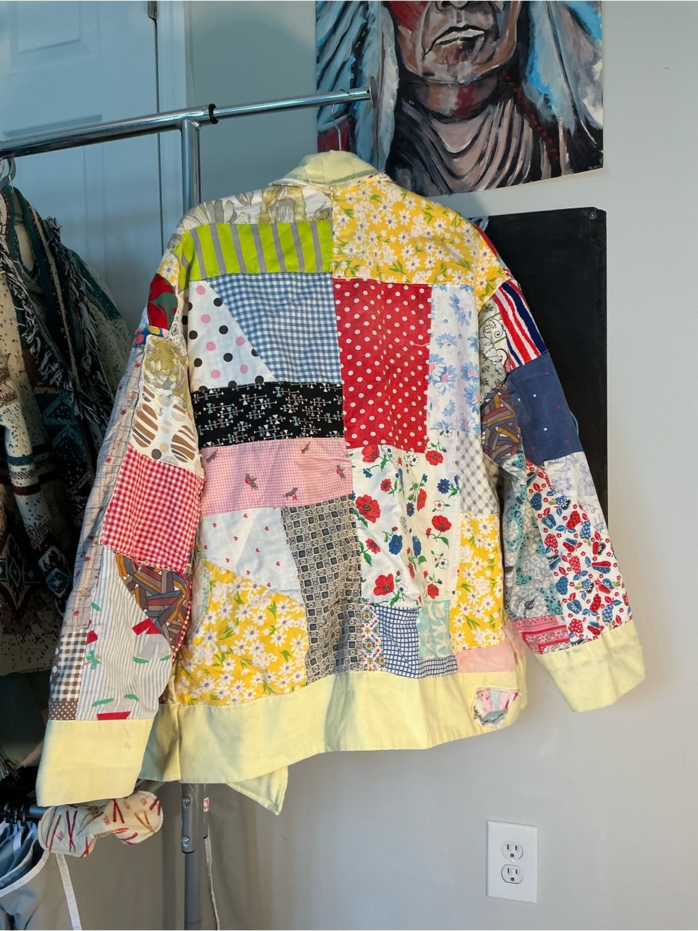 Quilt Coat Size Large - Picture 3 of 6